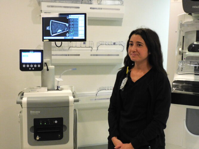 Trinity unveils new mammography technology